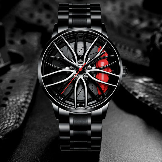 Men's Waterproof Stainless Steel Japanese Quartz Wrist Watch