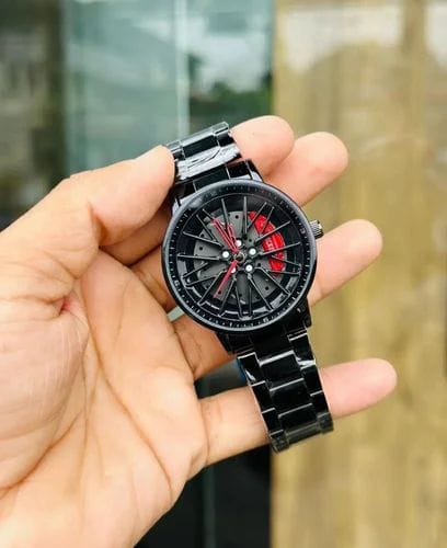 Men's Waterproof Stainless Steel Japanese Quartz Wrist Watch