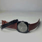 TOMI T-084 Men's Watch Quartz Date Leather Straps