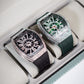 Denvosi by Franck Muller Diamond Bezel – Luxury Watch (Green & Black Dial Options)